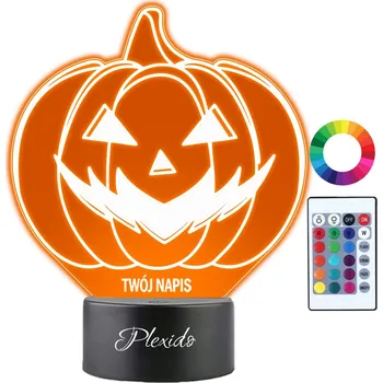 Lampička Noční lampa Plexido vícebarevná