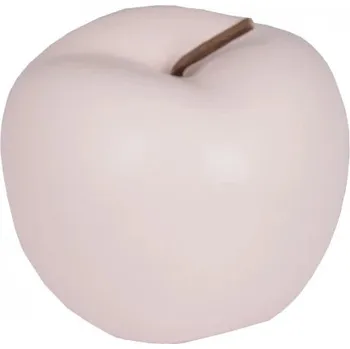 Obraz Keramické jablko růžové matné 11,5x11,5x14 CM