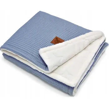 Dětská deka PEPI ZIMNÍ DEKA 75x100 VAFLE MEDVÍDEK