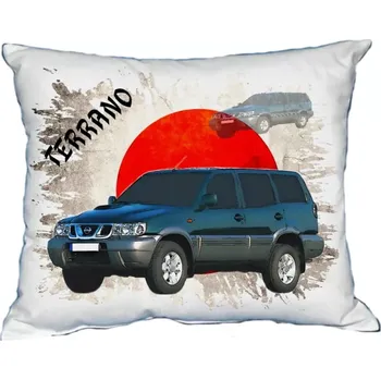 Povlak na polštářek Polštářek s osobním autem Nissan Terrano 2005 (Polštářek s osobním autem )