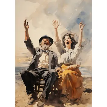 Plakát Plakát Okamžiky Radosti bez rámu 39,5 x 55 cm