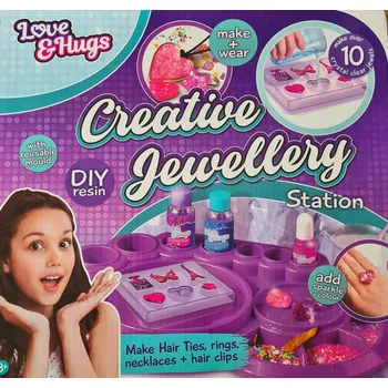 kreativní sada Sada na výrobu vlastních šperků KŘIŠŤÁLY