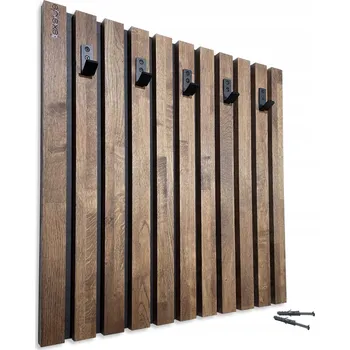 Věšák Šatní ramínko dřevěný FLEXISTYLE odstíny hnědé