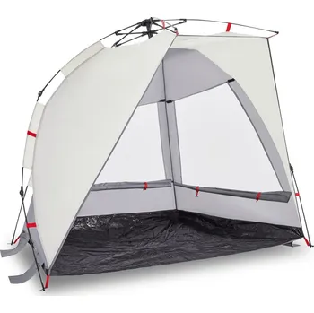 Stan OMAXI Plážový stan 2 osoby šedý rychloupínací nepromokavý 458002