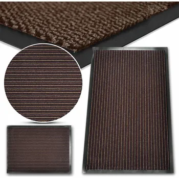 Rohožka ROHOŽKA PŘED DVEŘE VCHODOVÁ GUMOVÁ PROFESIONÁLNÍ ČISTÍCÍ ZÓNA 80x120 cm