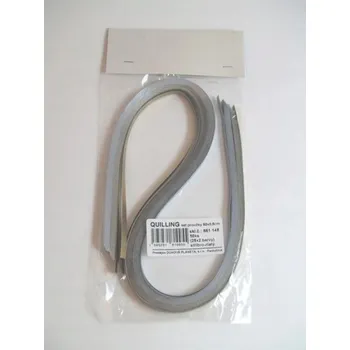 Papírové proužky na quilling, Barva: zlato/stříbro