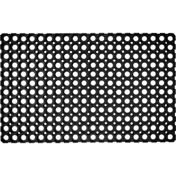 Rohožka VENKOVNÍ GUMOVÁ ROHOŽKA PŘED DVEŘE MASIVNÍ AŽUROVÁ 80x120 cm