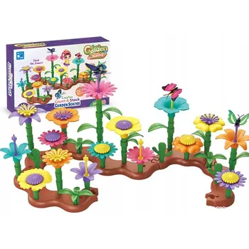 ostatní stavebnice STAVEBNICE KVĚTINY ZAHRADA STAVEBNICE KVĚTINY VELKÉ