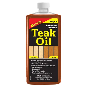 Olej na dřevo Teakový olej Star Brite Premium 500 ml