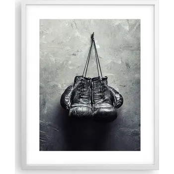 Obraz Obraz plakát na zeď v bílém rámu 40x50 foto box plakáty do obýváku