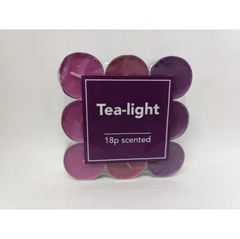 Svíčka Čajové svíčky, ohřívače 18 kusů Ostružina