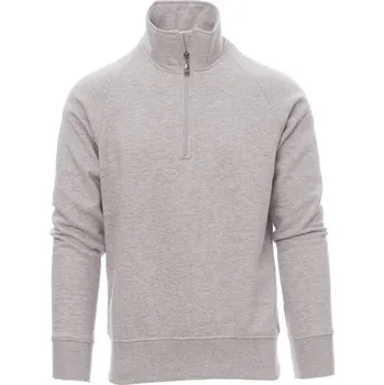 Pánská mikina Payperwear Pánská mikina Miami se stojáčkem v melírové variantě Barva: šedá melange, Velikost: 3XL