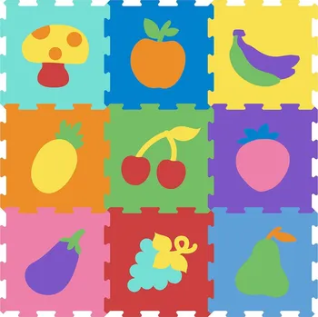 Pěnová podložka pěnové puzzle na podlahu pro děti, velká, vzdělávací