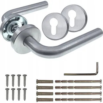 IP kamera Úchytka KELOP U90R, nerezová ocel , kulaté rozety pro vložku