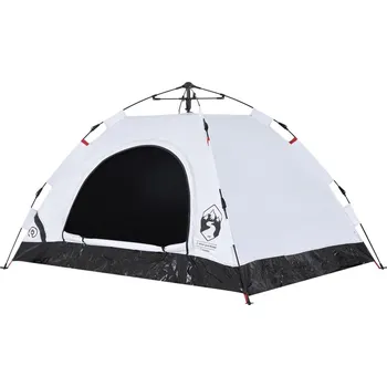 Stan OMAXI Kempingový stan 2 osoby bílý zatemňovací látka rychloupínací 492660