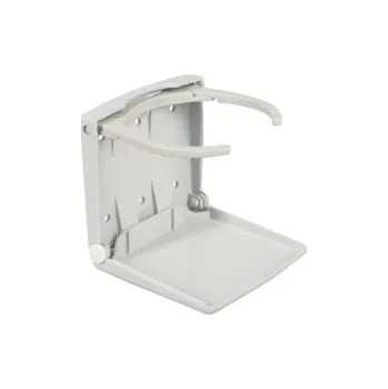 Držák do auta Talamax Skládací a nastavitelný držák nápojů v bílé barvě