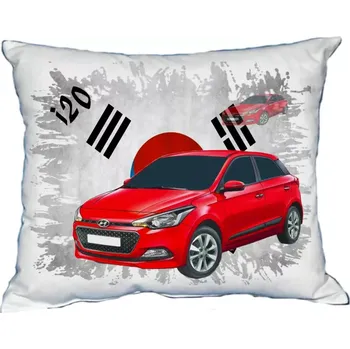 Povlak na polštářek Polštářek s osobním autem Hyundai i20 (Polštářek s osobním autem )