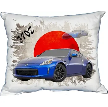Povlak na dekorativní polštářek Polštářek s osobním autem Nissan 370Z (Polštářek s osobním autem )