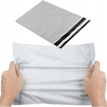 Obálka FÓLIOVÉ OBÁLKY KURÝRSKÉ 80x78+4 0,06 BÍLÉ 50