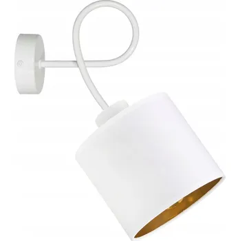 Nástěnné svítidlo Nástěnná lampa s objímkou E27 LOFT zlaté stínidlo