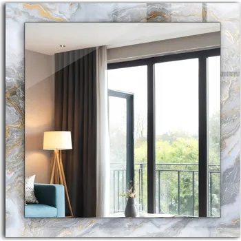 Zrcadlo Zrcadlo Coloray nástěnné čtverec 600 x 600 mm