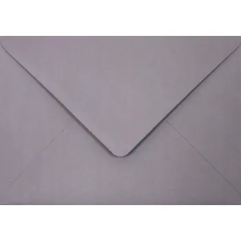 Obálka Ozdobné hladké barevné obálky B6 Malmero Schiste šedé - 25 Ks.