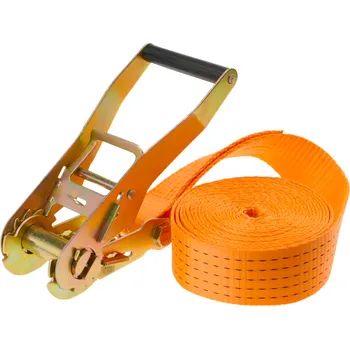 Upínací popruh Jednodílný spanzet s ráčnou, délka 8,5 m, šířka 50 mm