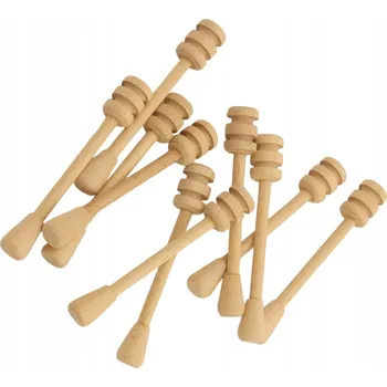 Příbor SADA dřevěných LŽIČEK NA MED CC10 lžíce na med 10 kusů