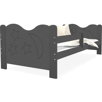 Postel Postel AJKmeble Mikołaj 86 x 194 cm šedá