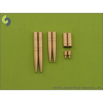 Hispano 20mm a Browning 12,7mm hlavně pro Spitfire TYP E