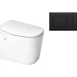 Ultimax stojící WC s technologií OptimFlush včetně nádržky a nástěnného tlačítka SATOFSHFS3.B28