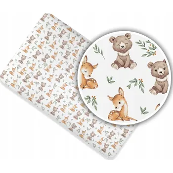 Prostěradlo PROSTĚRADLO BAVLNĚNÉ DO PŘISTÝLKY 90x50 VZORY!