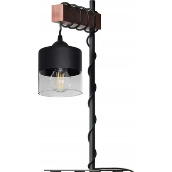 Lampička NOČNÍ LAMPA NA STŮL 015-LN/CS LED LOFT E27 OBÝVACÍ POKOJ LOŽNICE KANCELÁŘ