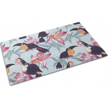 Rohožka Stylová Rohožka Před Dveře 60x40 Ptáci Květiny