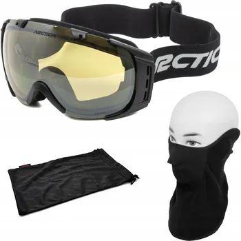 Arctica G500B Gogle lyžařské brýle na snowboard a snowboard, žluté, rozjasňující