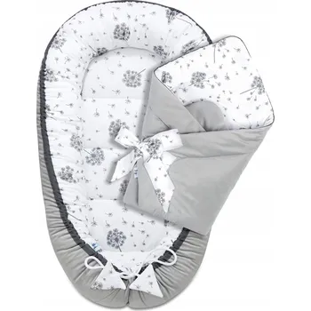 Hnízdečko pro miminko Hnízdečko pro miminko se zavinovačkou - sada bavlna/velvet Pepi