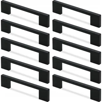 Nábytkové kování Nábytková úchytka Mavö černá matná 96 mm