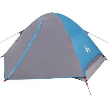 Stan OMAXI Kempingový stan kopule pro 4 osoby modrý nepromokavý 446816