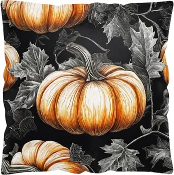 Polštář DEKORAČNÍ POVLEČENÍ NA POLŠTÁŘ 40x40 ANTYALERGICKÉ PODZIMNÍ BARVY