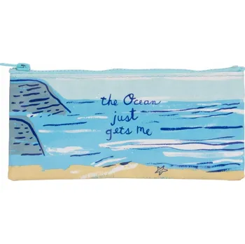 Penál H758 MODRÝ PENÁL Q OCEAN GETS ME 22x11cm