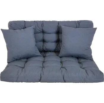 Podsedák Rojaplast Podušky na paletu s polštářky EUR12080 tmavě šedé