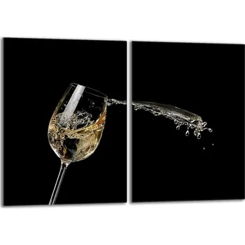 Kuchyňské prkénko Krájecí deska TMK ArtDeko sklo 2 ks