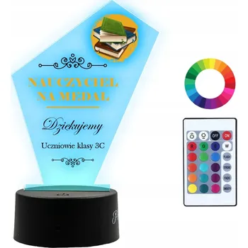 Lampička Plexido vícebarevná Noční lampa