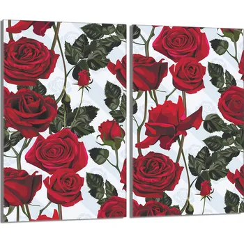 Kuchyňské prkénko Krájecí deska TMK ArtDeko sklo 2 ks