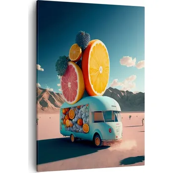 Obraz Obraz na plátně do obýváku, ložnice 50x70 karavan, obrazy na zeď canvas