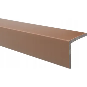 Podlahová lišta Rohová soklová lišta LZ, hnědá, 1,5 m