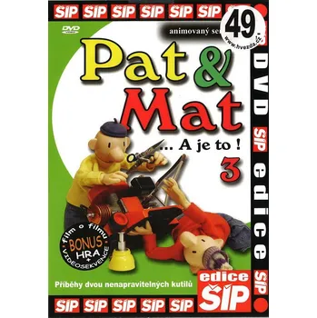 DVD film Pat a Mat 3, ...A je to! DVD