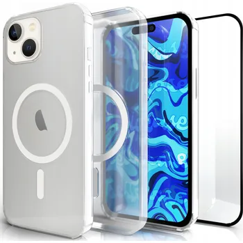 Pouzdro na mobilní telefon Zadní Kryt Hello Case pro Apple iPhone 15, bezbarvé