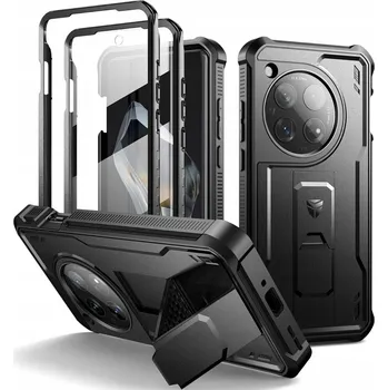 Pouzdro na mobilní telefon Odolné pancéřové Pouzdro Dexnor pro OnePlus 12, rámeček s fólií pro ochranu displeje 360 case