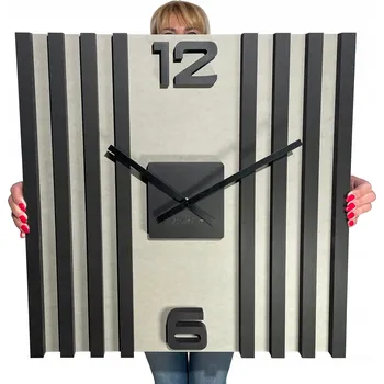 Hodiny Nástěnné hodiny FLEXISTYLE černé 60 cm